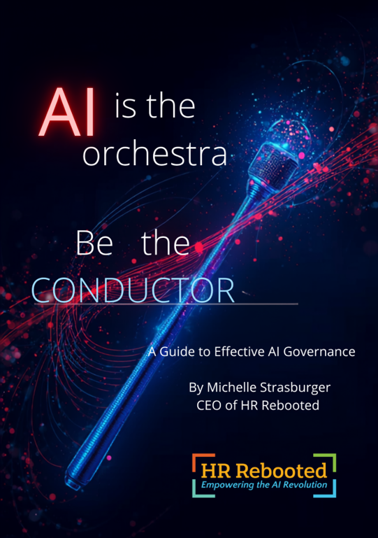 Leading AI with Confidence, Not Chaos — book cover by Michelle Strasburger